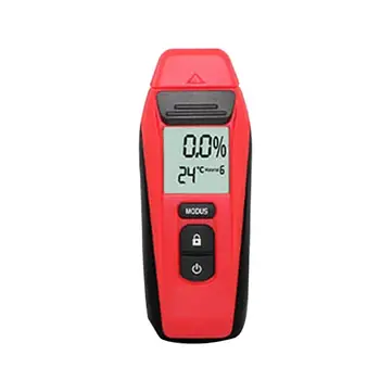 

Digital Wood Moisture Meter Building Materials Wood Humidity Temperature Tester Timber Damp Detector Large LCD Display