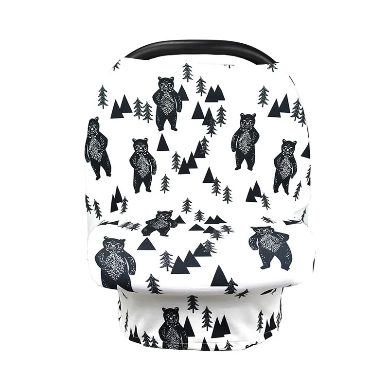 Infant basket sunshade Materity Top CarSeat Cover Canopy Nursing Cover Crib Baby Stroller Cover Canopy #4j31 (14)