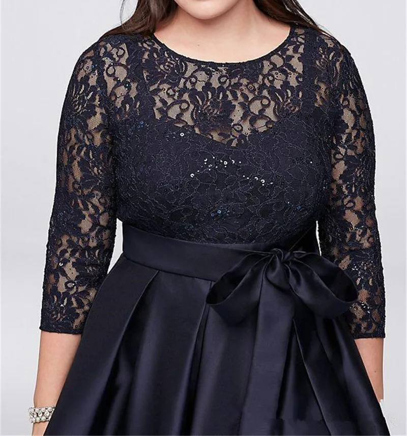 navy-blue-plus-size-high-low-party-guest-prom-dresses-with-half-sleeves-sheer-jewel-neck-lace-evening-wear-mother-formal-gowns (2)