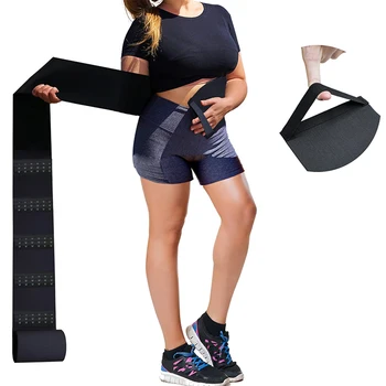 후크 회사 폐쇄 루프 슬리밍 벨트 긴 Torse 테이프 허리 트레이너 사우나 운동 거들 칼집 코르셋과 Snatched 붕대 랩