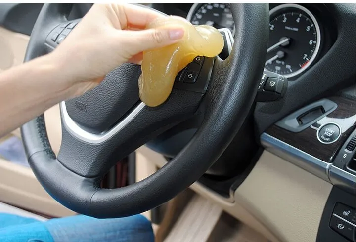 Губка для мойки автомобиля продукты авто Универсальный кибер супер чистый клей микрофибры пылезащитные инструменты грязевой гель продукты автомобильные аксессуары