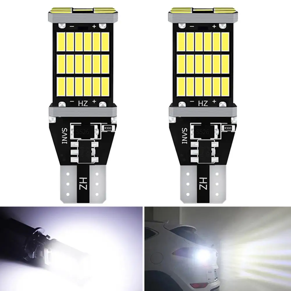 2x T15 Led Canbus 921 W16W лампа заднего хода оранжевый светильник для BMW E46 E39 E90 E60 E36 F30 F10 E30 E34