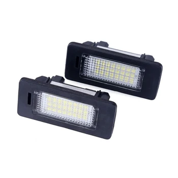 

2Pcs Led Number Plate Number License Plate Light Lamp Error Free For BMW E39 M5 E70 E71 X5 X6 E60 M5 E90 E92 E93 M3