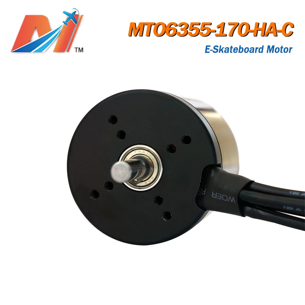 Maytech скейтборд моторизованный 6355 170KV бесщеточный 63 мм Электродвигатель с датчиком Холла