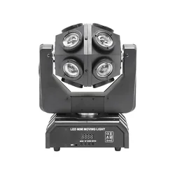 Luz láser de cabeza móvil para escenario, dispositivo de luz de discoteca, DJ, DMX512, para fiesta, espectáculo, KTV, 12 Uds.