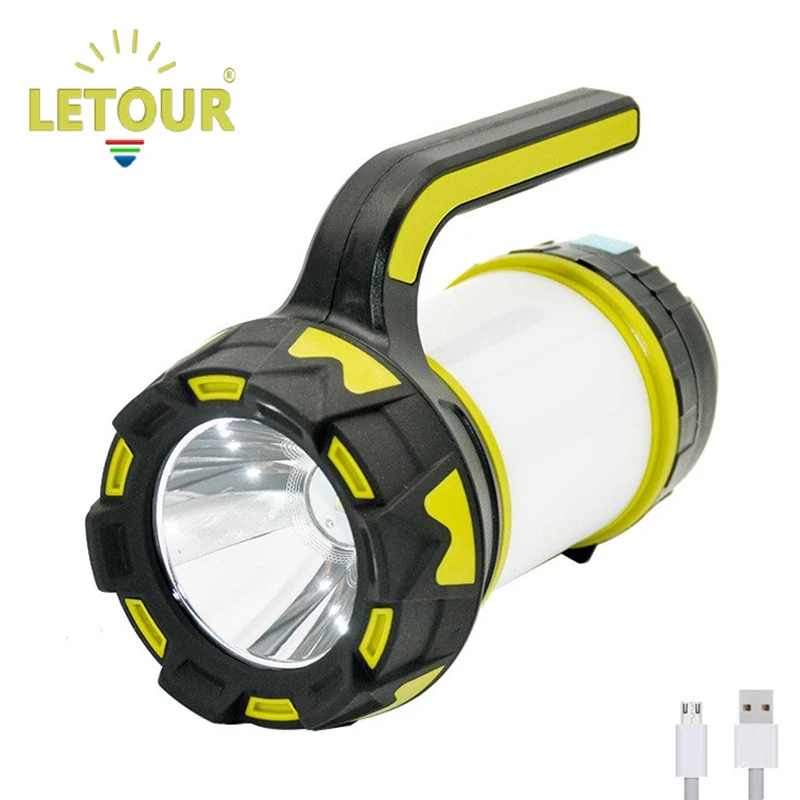 Letour 350 Lumen Rechargeable Led Camping Lantern 2600mah Power Bank 4