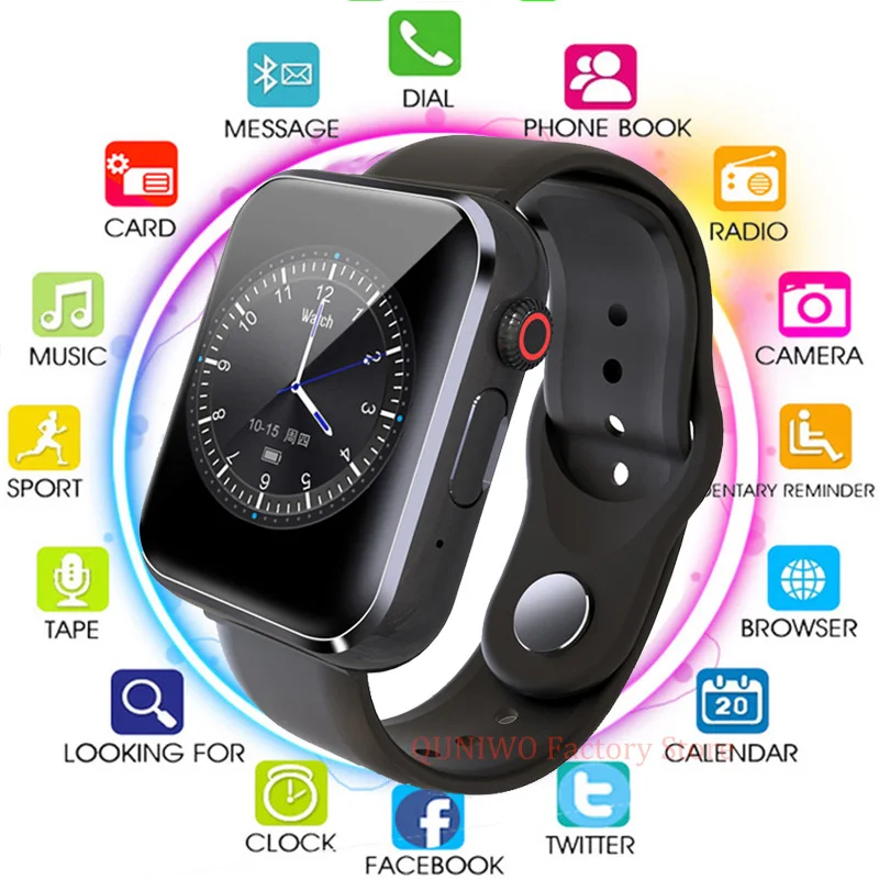 Bluetooth Smart Watch Men Support Music play Pedometer Sleep Monitor Sedentary Reminder Sport Smartwatch lady For iPhone | Электроника