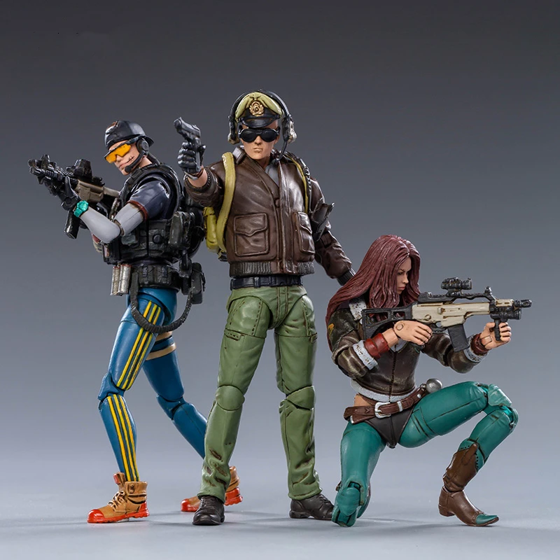 US $74.97 118 Joytoy Action Figures 3pcsSet Animation Awakening Anime Figure Model Toys Collection Thanksgiving Gift Free Shipping