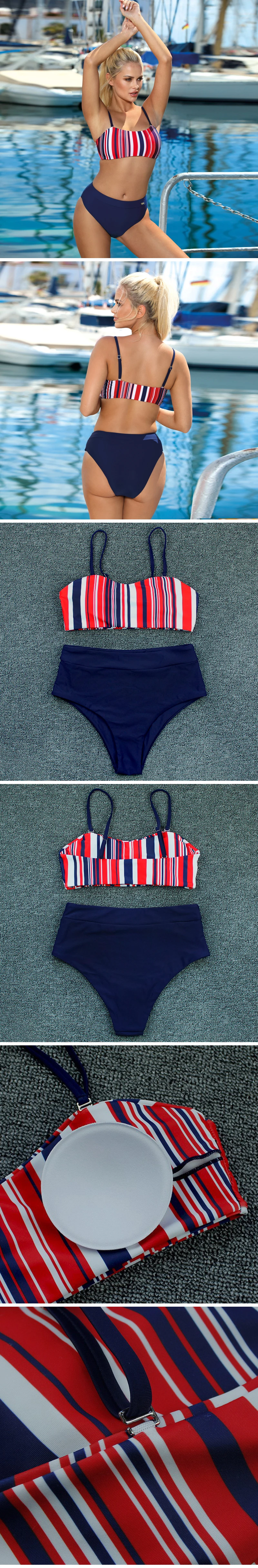 push up bikini set Bikini Swimwear Women Push Up Swimsuit 2022 Bikinis Set Brazilian Beachwear Bathing Suits Swimming Female Biquini Two Pieces XL one one swimwear