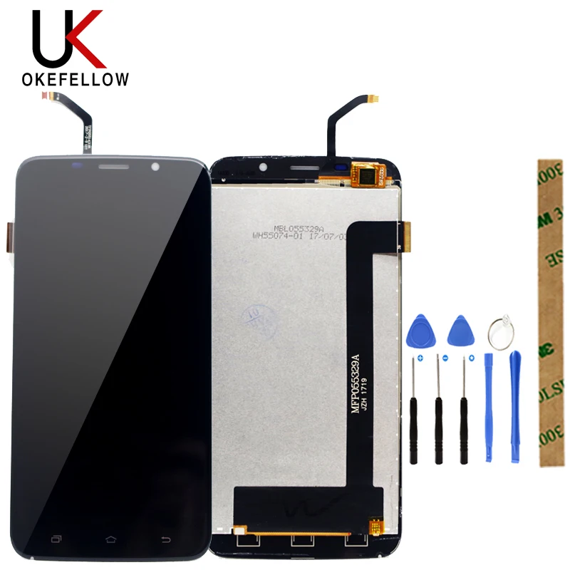 

100% Tested LCD Display For BRAVIS A554 LCD Display With Touch Screen Assembly