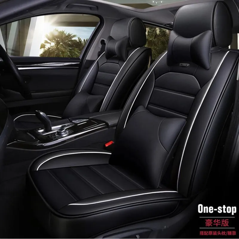 High Quality PU Leather Cartoon auto seat covers for Ford mondeo Focus 2 3 kuga Fiesta Edge Explorer fiesta fusion car accessory |