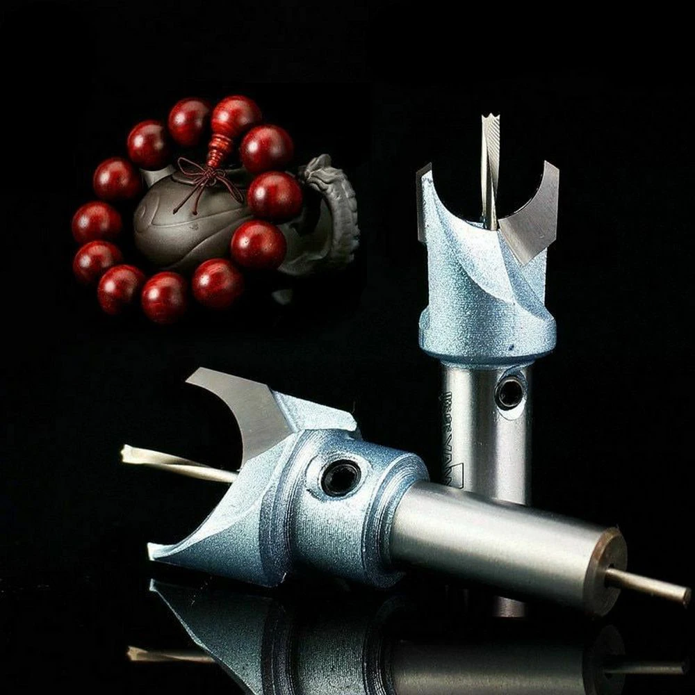 6-30mm Buddha Beads Milling Cutter DIY Hand Tools Carbide High Quality Woodworking Ball Pearls Special Gift Making Drill Bit