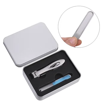 

New Large Nail Clippers Set Heavy Duty Thick Finger Toe Cutter + File Manicure Pedicure Nail Clipper Cutter Nail Trimmer Tools