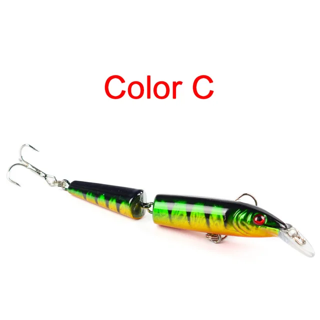 1Pcs 105mm 9g Fishing Bait Wobbler Swimming Lures Jig  Crankbait Artificial Bait Double Hooks For Fishing 3