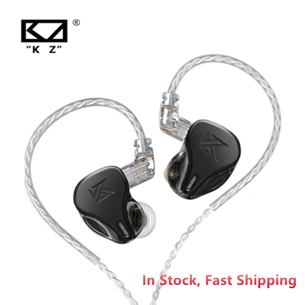 Динамические Hi Fi наушники вкладыши KZ DQ6 3DD с высоким разрешением и
