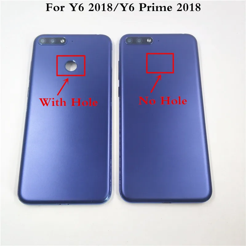 Задняя крышка аккумулятора для Huawei Y6 2018 Prime панель Корпус задней двери замена