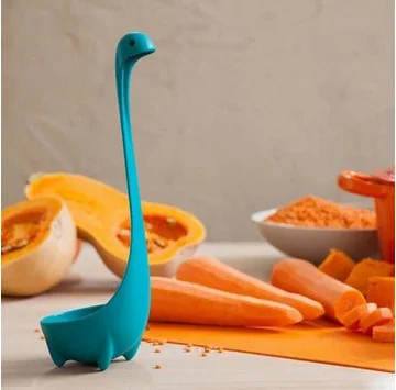 Милые Креативные товары для дома кухни столовая посуда Loch Ness monster spoon с длинной