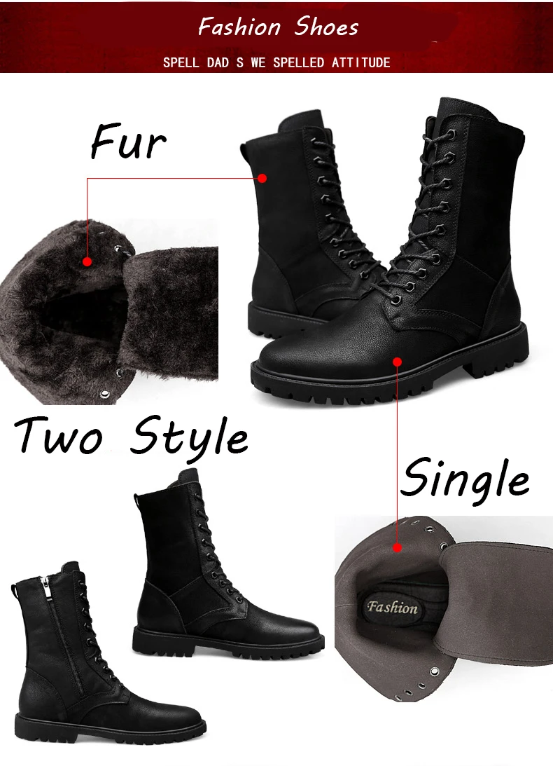 Новинка; черные сапоги со стальным носком; Мужская обувь; Zapato Seguridad; Мужская обувь; зимняя Армейская Обувь; большие размеры 36-52; мужские зимние сапоги