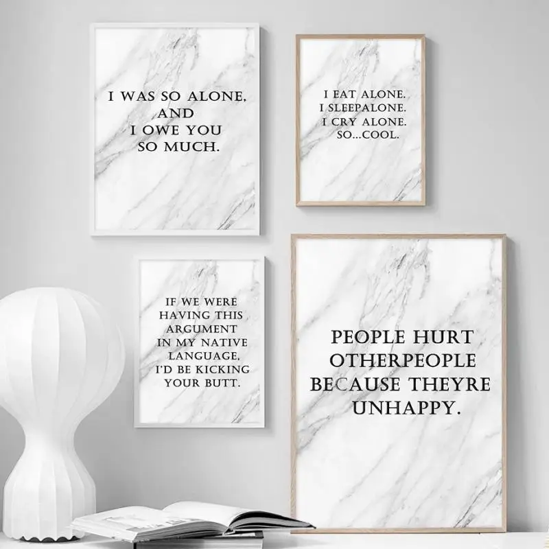 

Movie Classic Quotes Wall Art Canvas Painting Simple Posters and Prints Wall Pictures Modern Home Decoration Pub Cafe Bar Mural