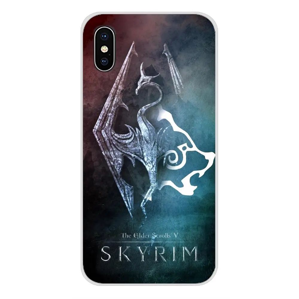 Прозрачный чехол из ТПУ The Elder Scrolls V Skyrim для huawei G7 G8 P7 P8 P9 P10 P20 P30 Lite Mini Pro P Smart Plus - Цвет: images 7