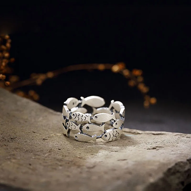 Finger Ring Jewelry Accessories for Women Metallic Style