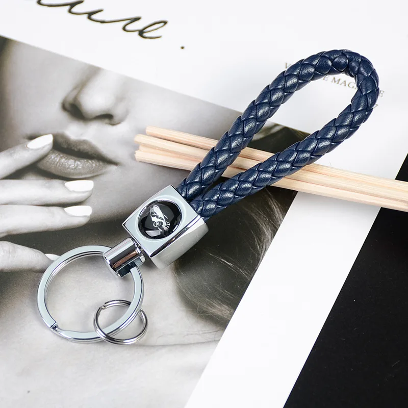 

Car Key Chain Customization Braided Rope Cool Keychain Package Pendant Activity Small Gifts Car Key Ring