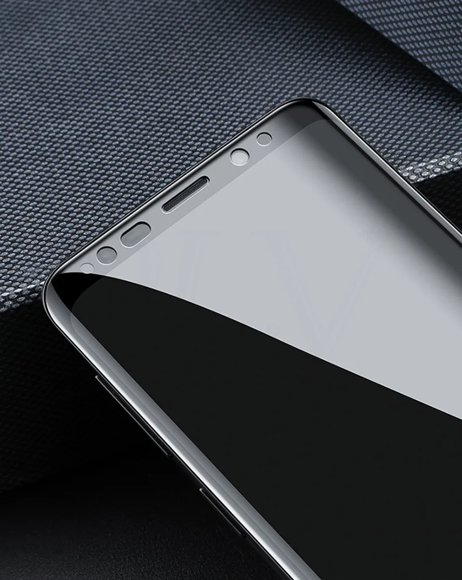 Полностью изогнутое закаленное стекло для samsung Galaxy S8 S9 Plus Note 9 8 Защитная пленка для экрана для samsung A8 A6 защитное стекло