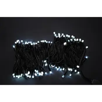 

Garland strand bedroom holiday decoration, ac220v, cord black 100 led white cold diode. ip20.