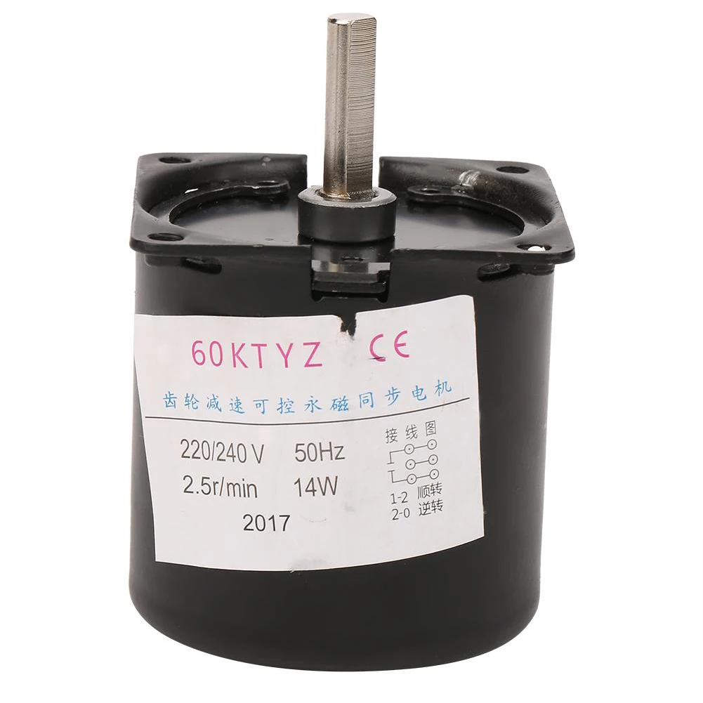 220 В компоненты металлический редуктор куриное яйцо двигатель инкубатора инкубационная машина аксессуары автоматическое оборудование Реверсивный поворот - Цвет: 2