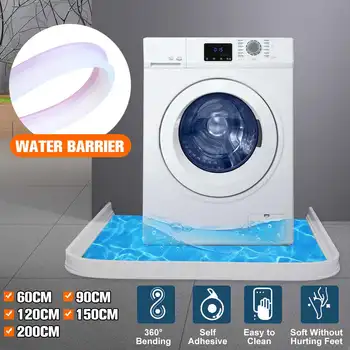 

5 Size Bathroom Water Stopper Water Partition Dry And Wet Separation Flood Barrier Rubber Dam Silicon Water Blocker Don't Slip