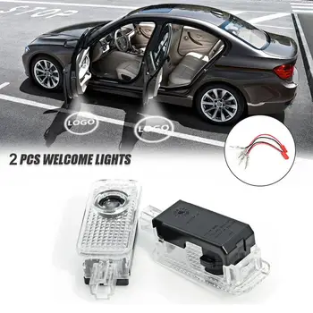 

2x Car Door Welcome Light LED Logo Ghost Shadow Light Logo Projector For Audi A1 A3 A4 A5 A6 A7 A8 R8 Q3 Q5 Q7 TT TTS RS4 RS5