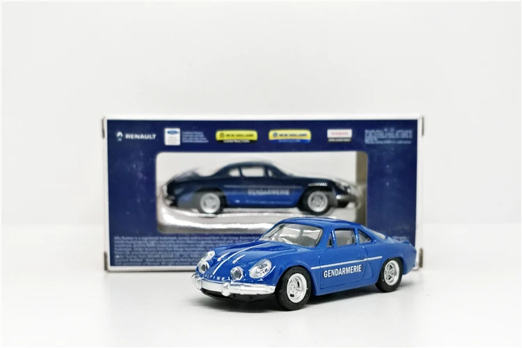 Norev 1:54 Renault Alpine A110 1970 жандармерия синий литье под давлением модель автомобиля