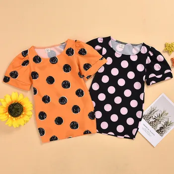

New baby dress Toddler Baby Kids Girls Casual Summer Dot Print Princess Dress Outfits 2020 summer baby girls clothes