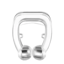 2/4 /8 peças de anti ronco nariz clipe de silicone anti ronco congestionamento nariz clip para ajudar a dormir e respiração proteção