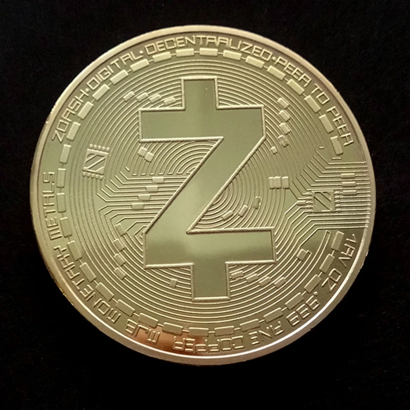 

Big Z Gold Plated Bitcoin Coin Collectible Gift BTC Coin Art Collection Physical Gift Old coins drop shipping
