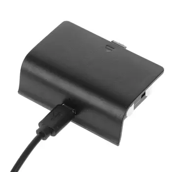 

New NI-MH 2400MAHCharger Kit Rechargeable Battery Pack + USB Cable For Xbox One L41F