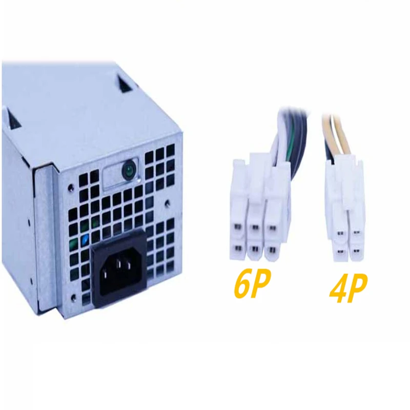 1pc New 240W power (6+4)pin 3050 3668 5050 7050 MT SFF power supply