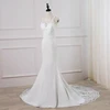 Jiayigong Sexy Wedding Dress Vestido De Novia Customized Sleeveless Applique Sweep Train Mermaid Wedding Gowns Robe De Mariage 3