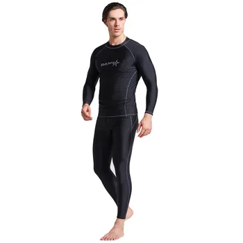 

Men's Long Sleeve Diving Wetsuit Jackets Pants Two-piece Suit Diving Suit Scuba Jump Surfing Snorkeling Wetsuits Set