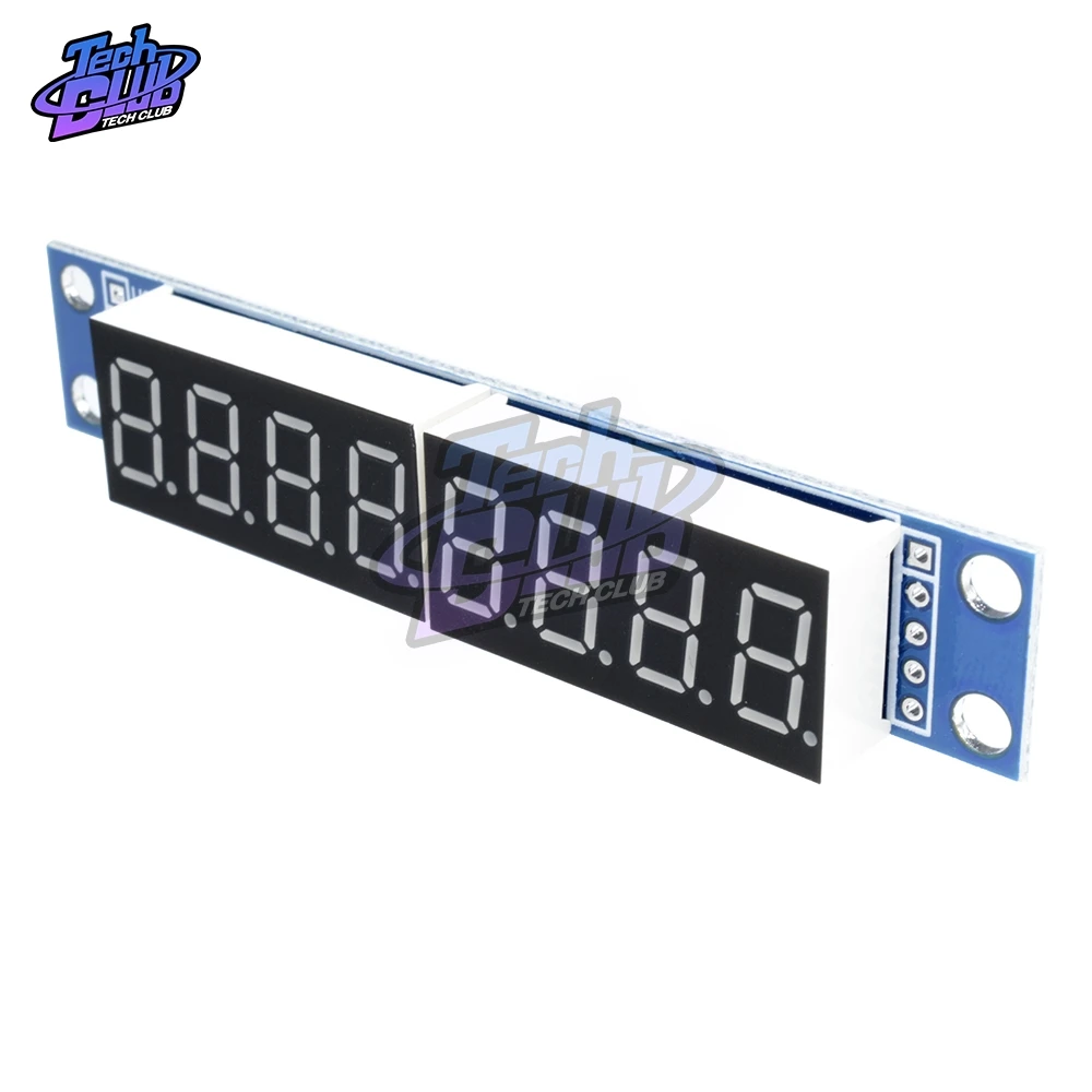3,3 V 5V MAX7219 8-значный светодиодный дисплей трубки Управление Modulefor Arduino 7-сегментный микро Управление; драйвер последовательного порта