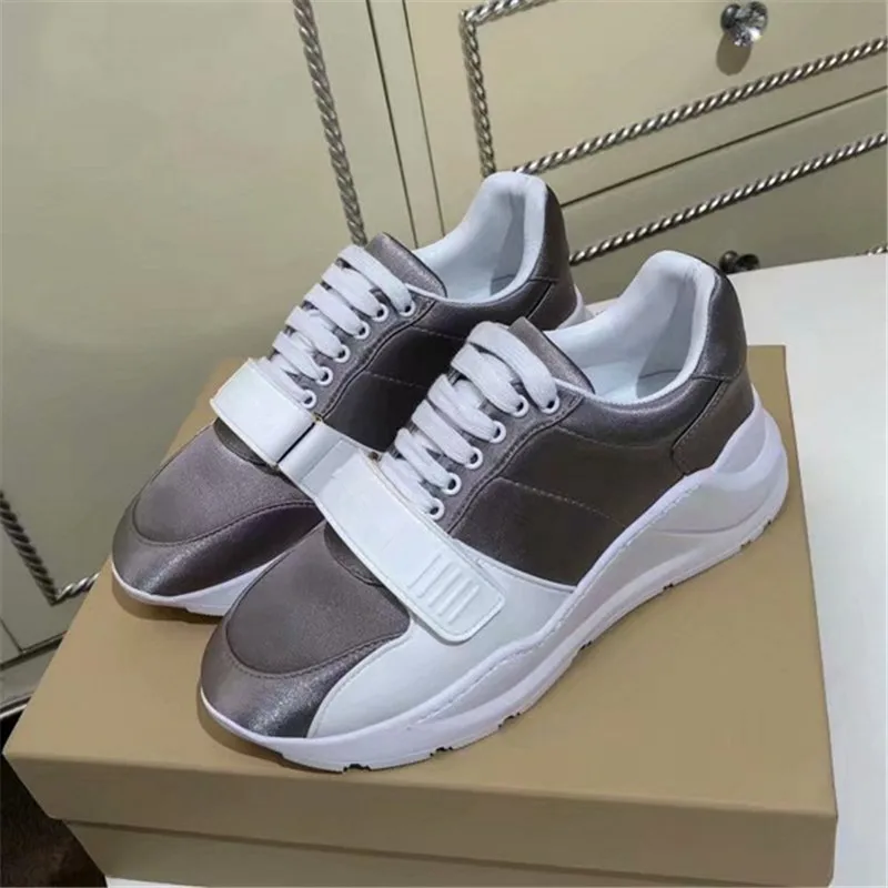 Donna Scarpe/женские кроссовки на танкетке; модные эспадрильи; chaussures femme; женская обувь на застежке-липучке; обувь на среднем каблуке; разноцветная обувь на толстой подошве - Цвет: aSShow