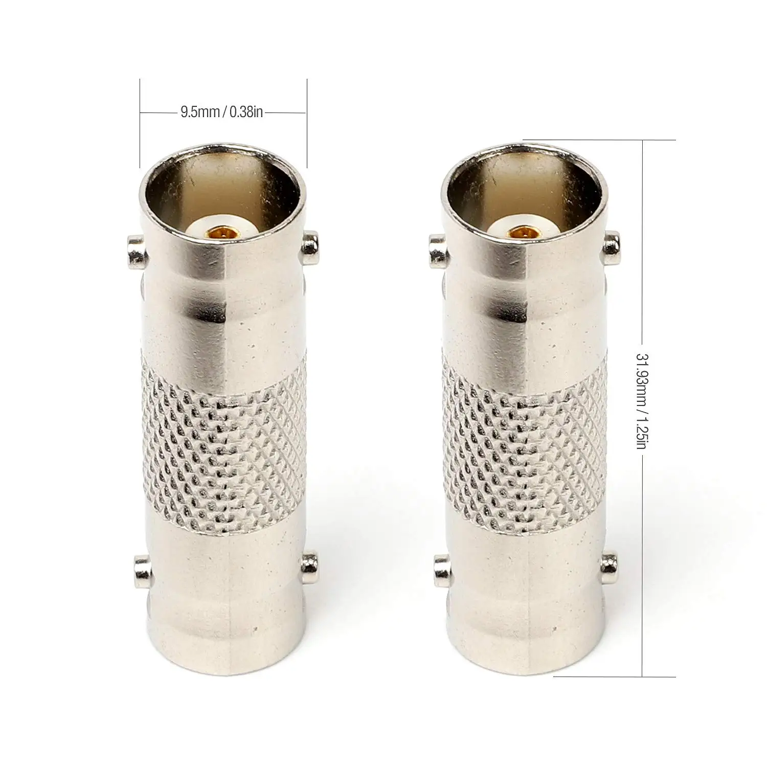 JR-B15 solderless женский cctv BNC разъем BNC инжектор для системы видеонаблюдения cctv камеры аксессуары