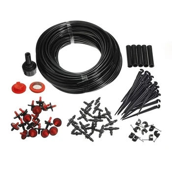 

71pcs 3/4inch Greenhouse Plant Flowers Home Watering System Patio Agriculture Balcony Durable Backyard Mist Irrigation Kit Lawn