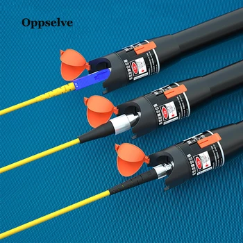 

Oppselve 10mW Visual Fault Locator Fiber Optic Cable Tester Red Laser Light 10-30KM Pen Type Visual Fault Locator For SC/FC/ST