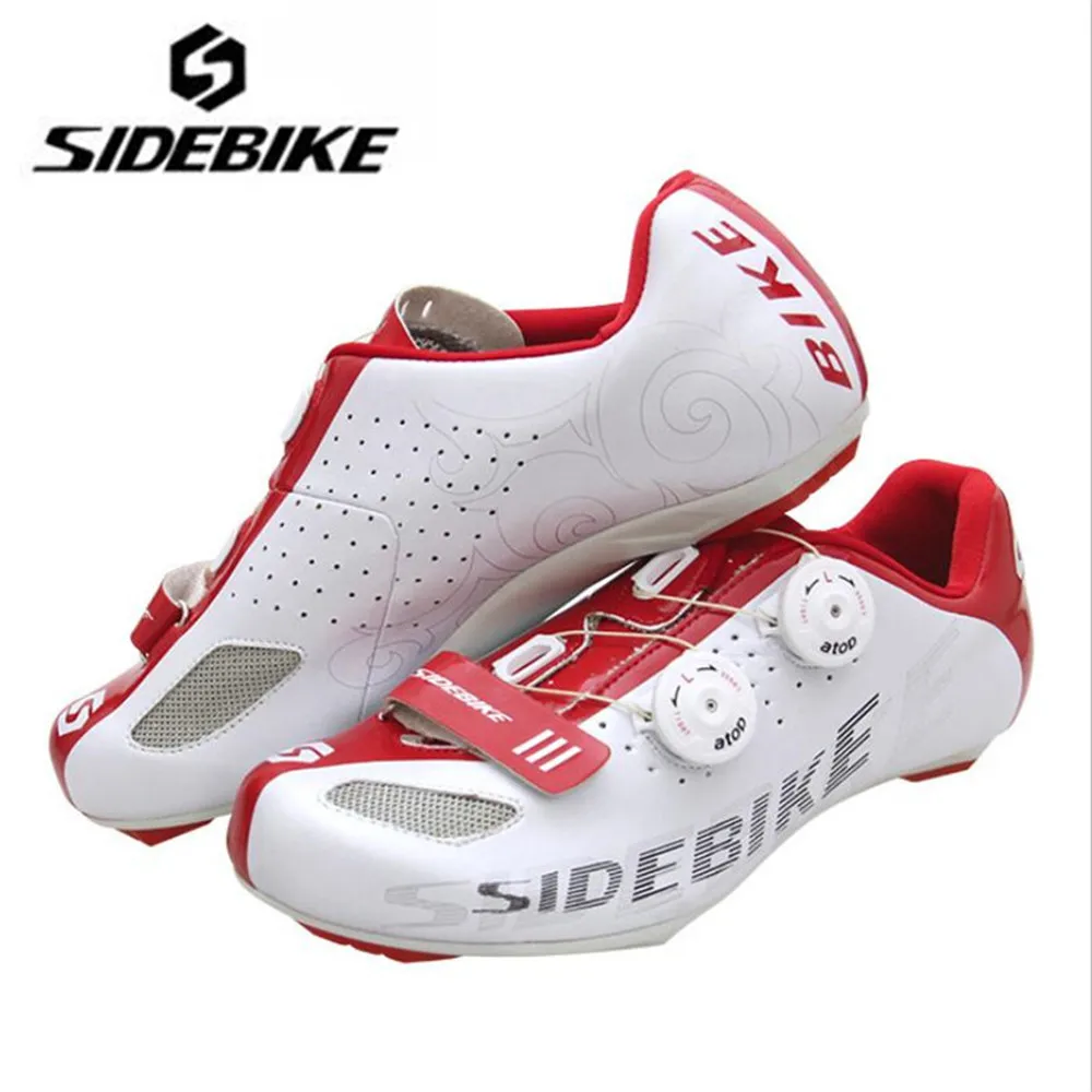 Sidebike/велосипедная обувь для шоссейного велосипеда, набор с педалью, Мужская профессиональная обувь для гоночного велосипеда, самоблокирующаяся, для занятий спортом на открытом воздухе, ультралегкий велосипед