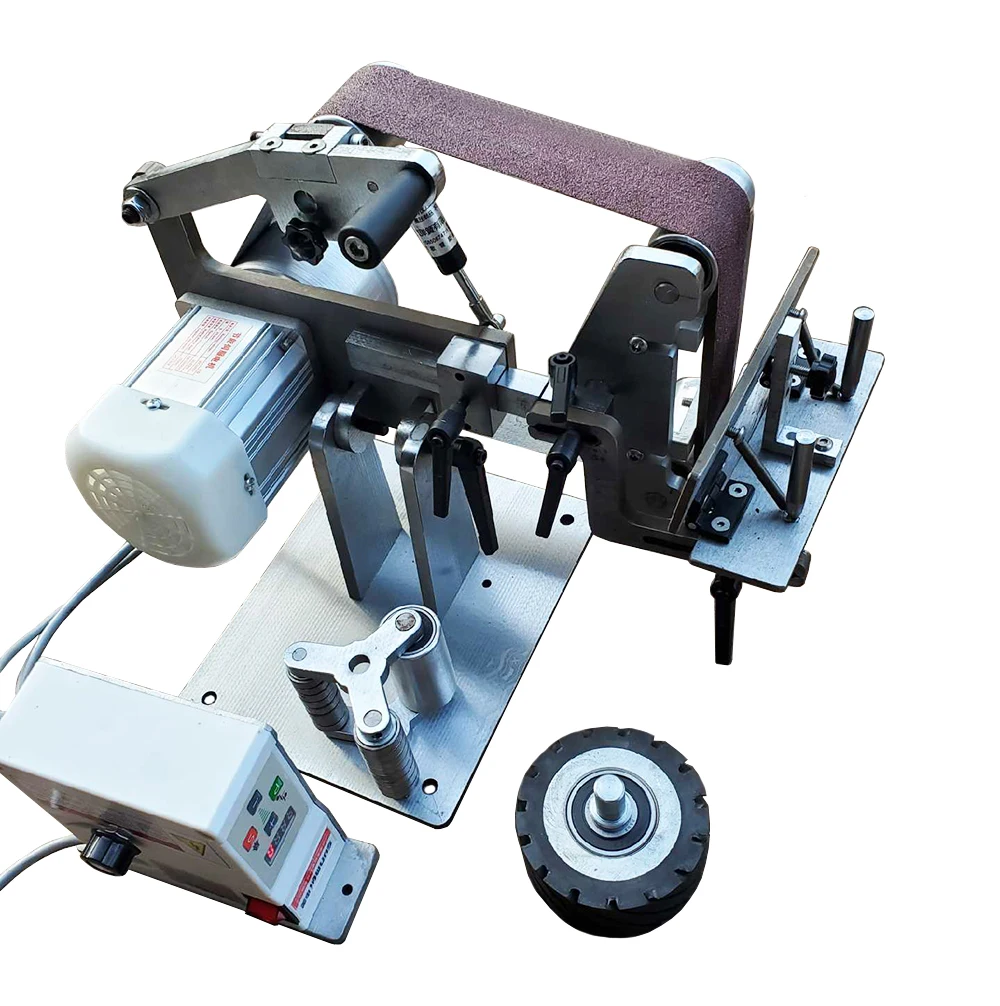 

915x50mm Belt Grinder Machine Full Set 750W Vertical & Horizontal Belt Sander Polisher Sharpener Polishing Machine