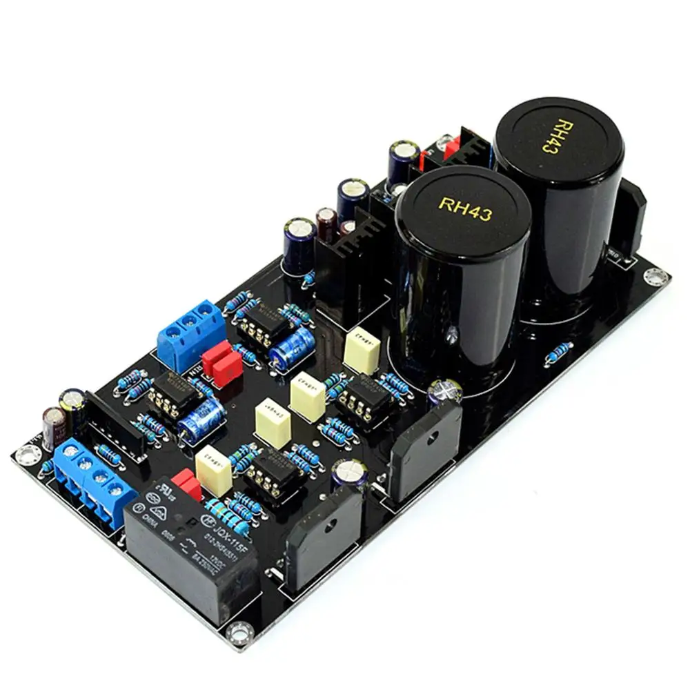 LM3886 68 Вт+ 68 Вт HIFI усилитель мощности плата OP07 DC Servo NE5534 независимый Op Amp YJ