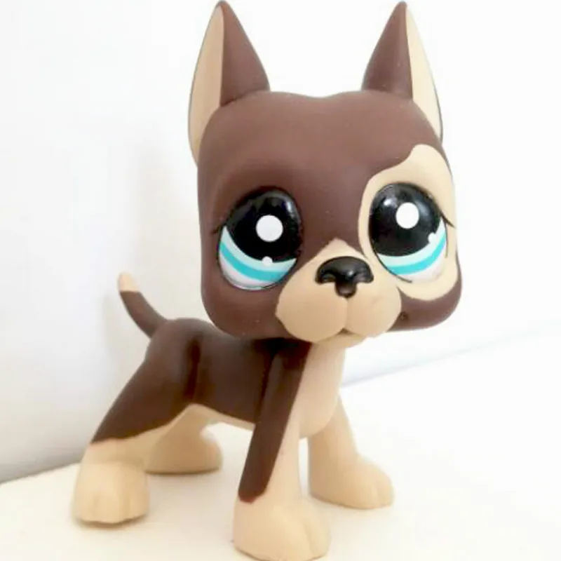 Лпс стоячки кошки игрушки Lps кошка редкие животные pet shop игрушки подставки Собака Такса колли кокер спаниель great dane Хаски старый Рисунок Коллекция - Цвет: 817BIS