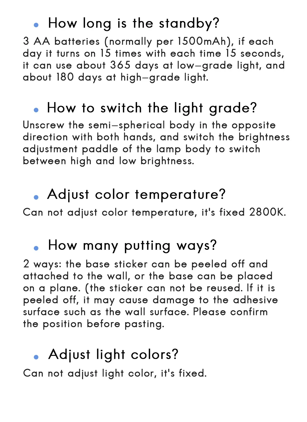 Ночной свет Xiaomi 2 с активированным движением светочувствительным магнитным поворотом 360 2 яркостью батареей АА до 365 дней 2800K
