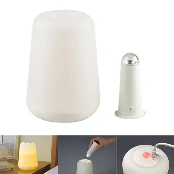 

Creative Table Light Flashlight 2 Modes Soft Light Eye Caring Bedside Lamp Home